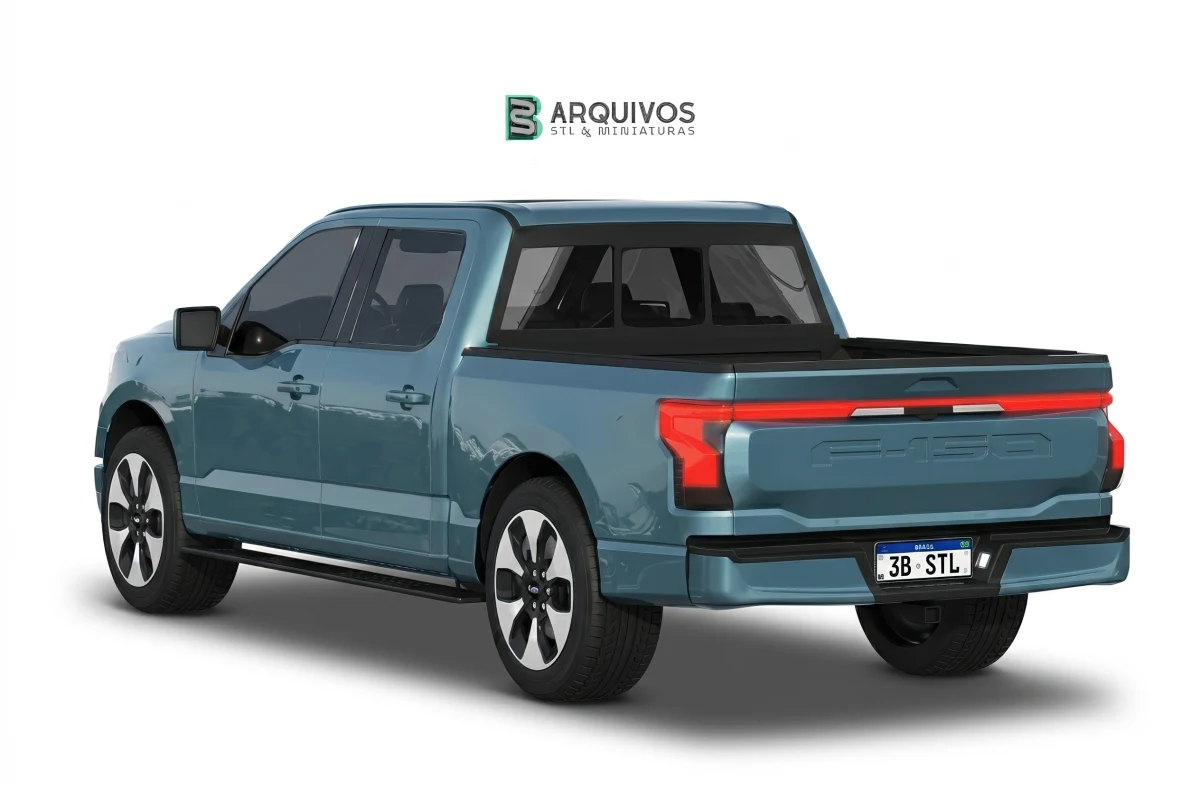 Modelo 3D STL - Ford F-150 Lightning 2022 — foto 3